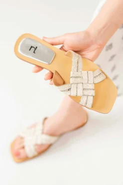 Beige Chappal-440722918