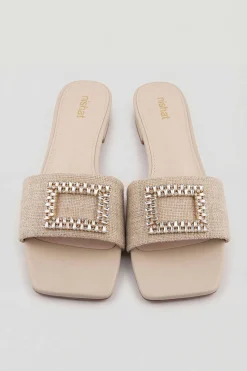 Beige Chappal-445402918