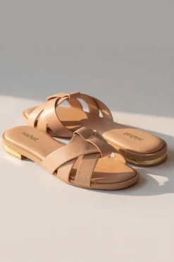 Beige Chappal-445202918