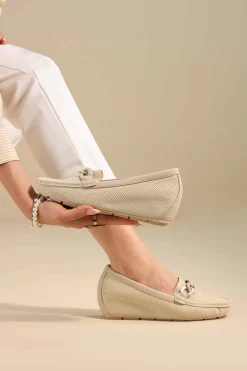 Beige Loafers-443062918