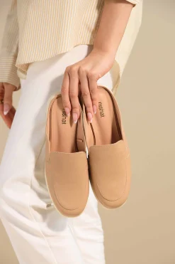 Beige Mules-445362918
