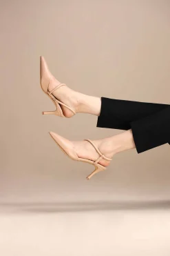 Beige Pumps Heels-442992918