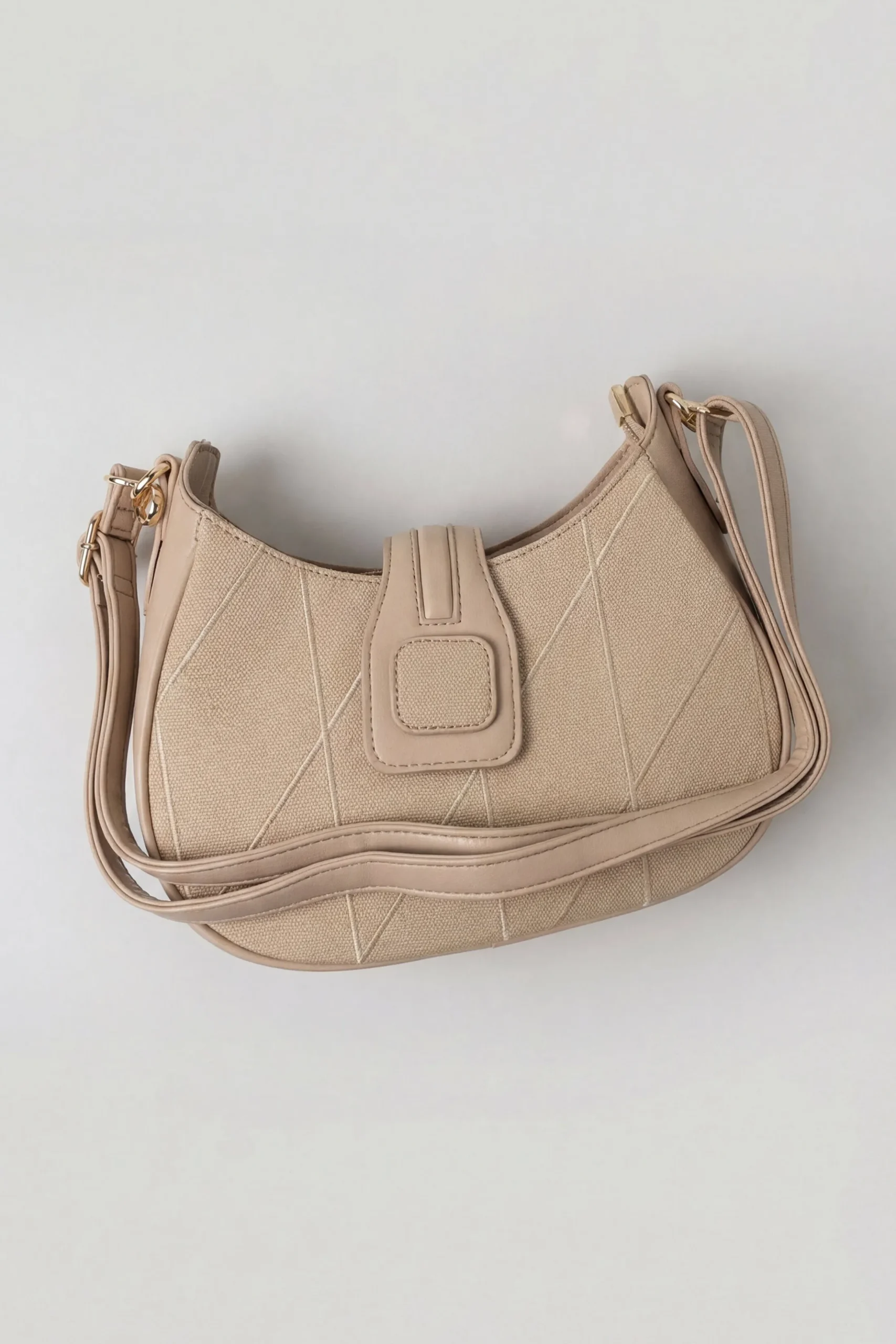 Beige Shoulder Bag-445502118