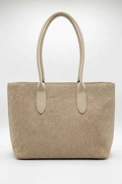 Beige Tote Bag-449202118