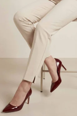 Beige Women Pants-447960118