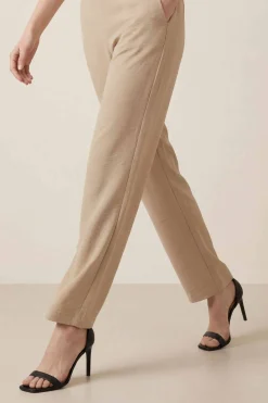 Beige Women Pants-447950118