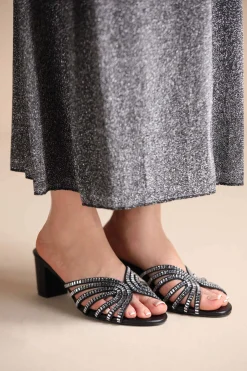 Black Block Heels-445272903