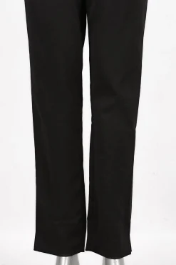 Black Dyed Pants
