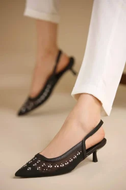 Black Pumps Heels-443042903