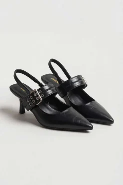 Black Pumps Heels-445252903