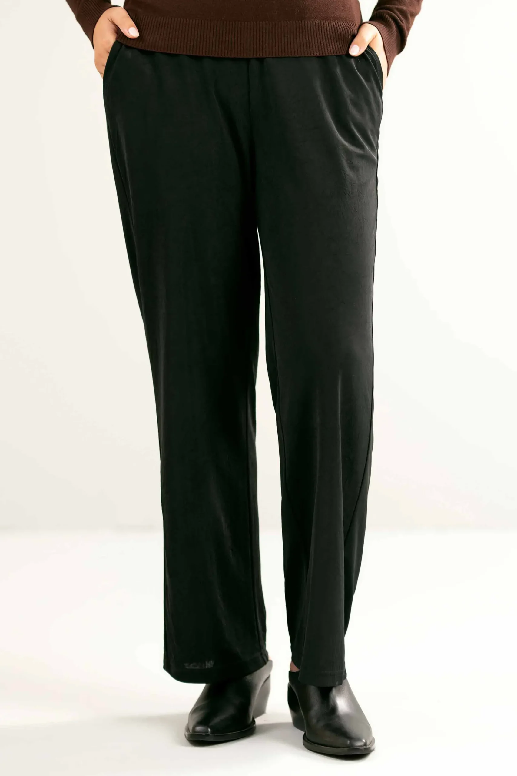 Black Women Pant-440470103