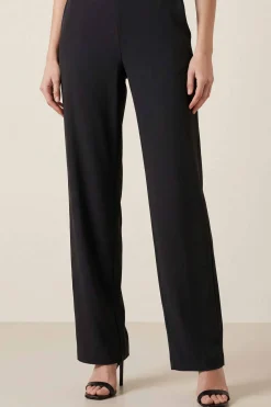 Black Women Pants-447950103