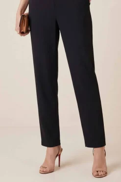 Black Women Pants-447960103
