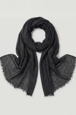 Black Women Scarf-443432103