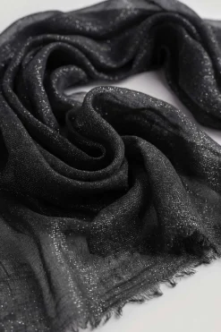 Black Women Scarf-443432103