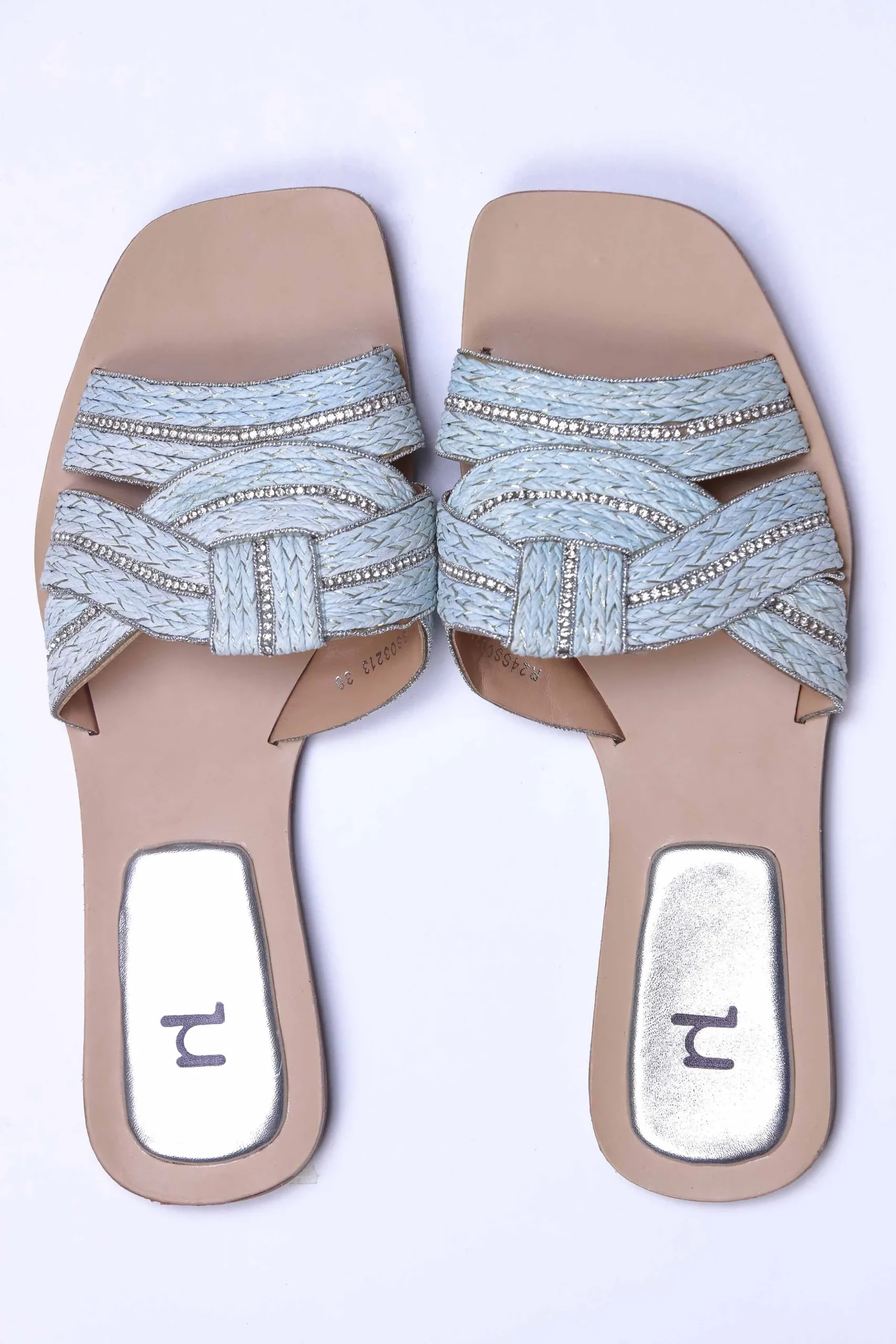 Blue Chappal-440642908