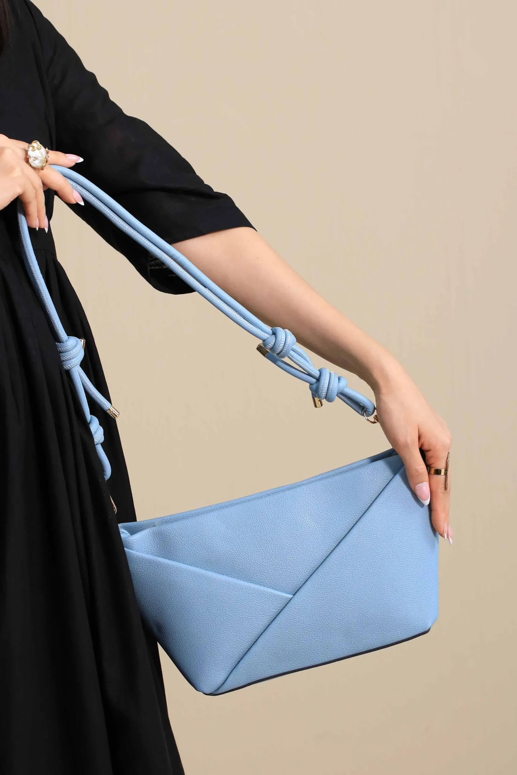 Blue Shoulder Bag-444402108