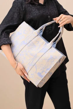 Blue Tote Bag-444782108