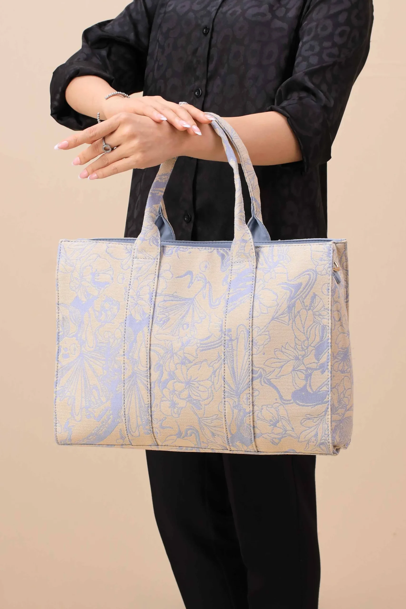 Blue Tote Bag-444782108