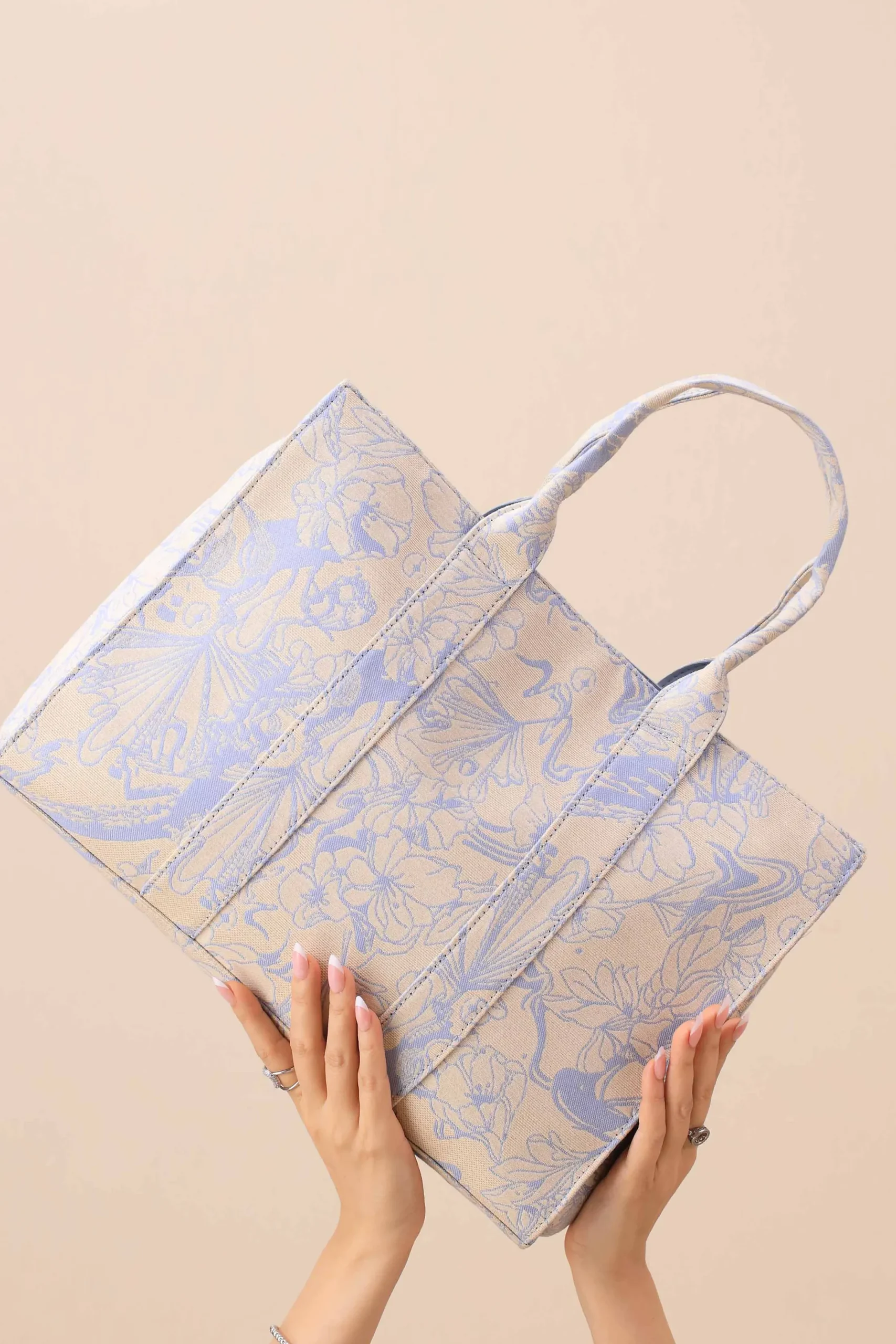 Blue Tote Bag-444782108