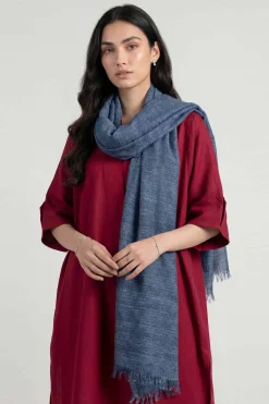 Blue Women Scarf-447732108