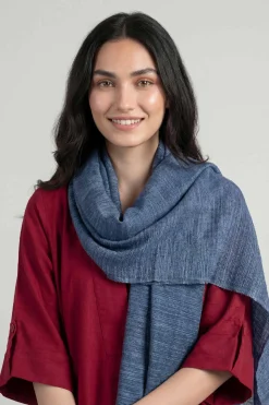 Blue Women Scarf-447732108
