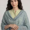 Blue Women Scarf-447742108