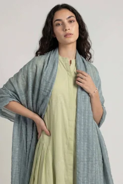 Blue Women Scarf-447742108