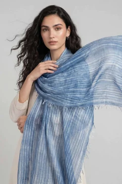 Blue Women Scarf-447802108
