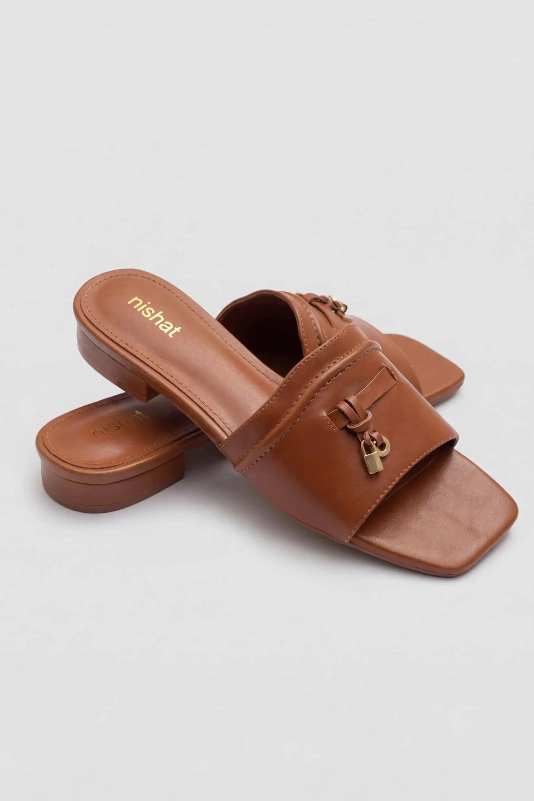 Brown Chappal-445182913