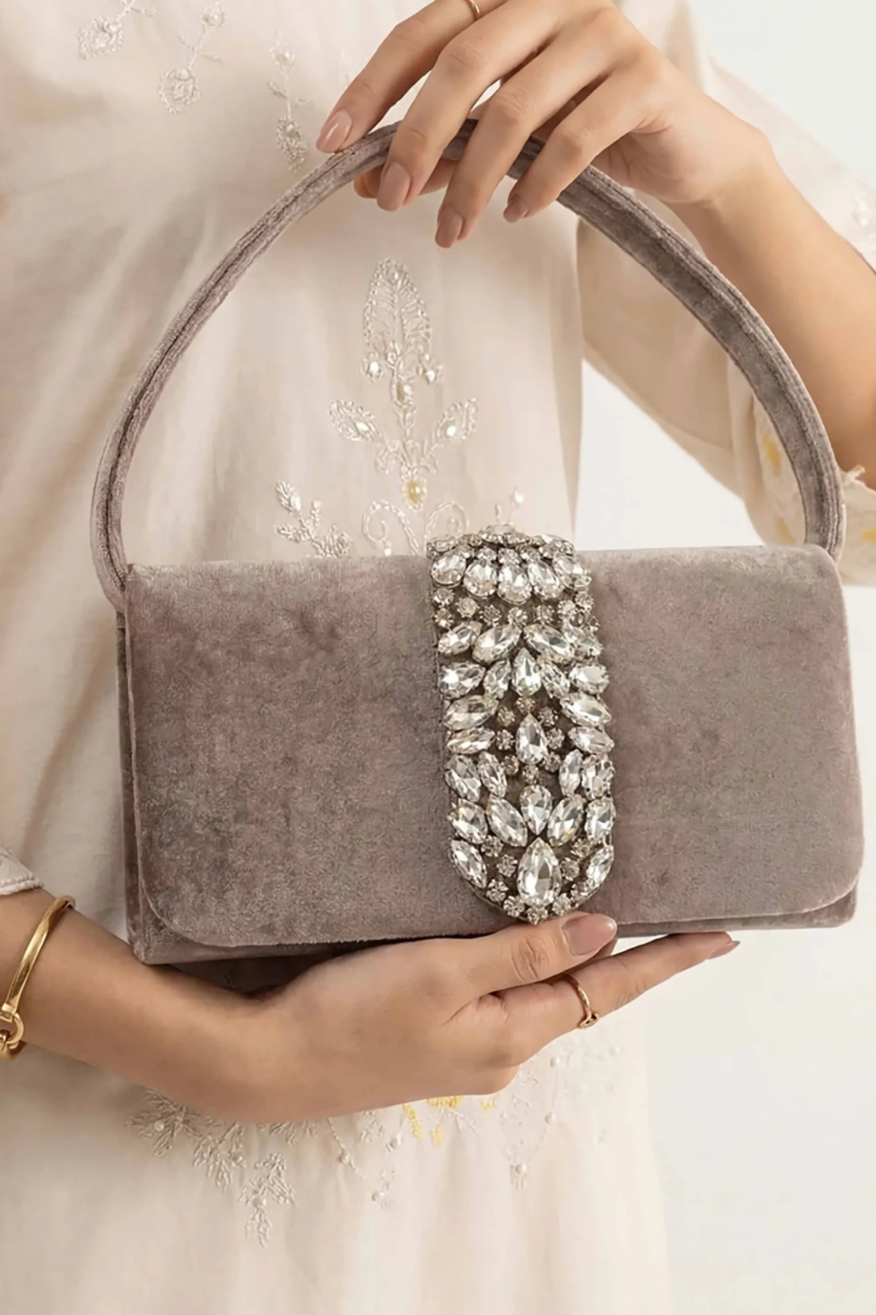 Brown Clutch-448532113
