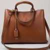 Brown Shoulder Bag-445492113