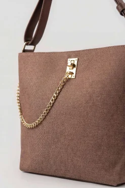 Brown Shoulder Bag-445552113