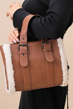 Brown Tote Bag-444792113
