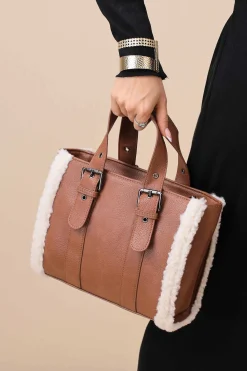Brown Tote Bag-444792113