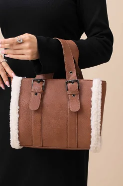 Brown Tote Bag-444792113