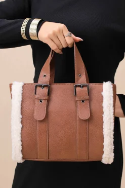Brown Tote Bag-444792113