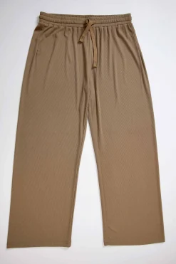 Brown Women Pant-440480113