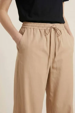 Camel Women Pants-447980129