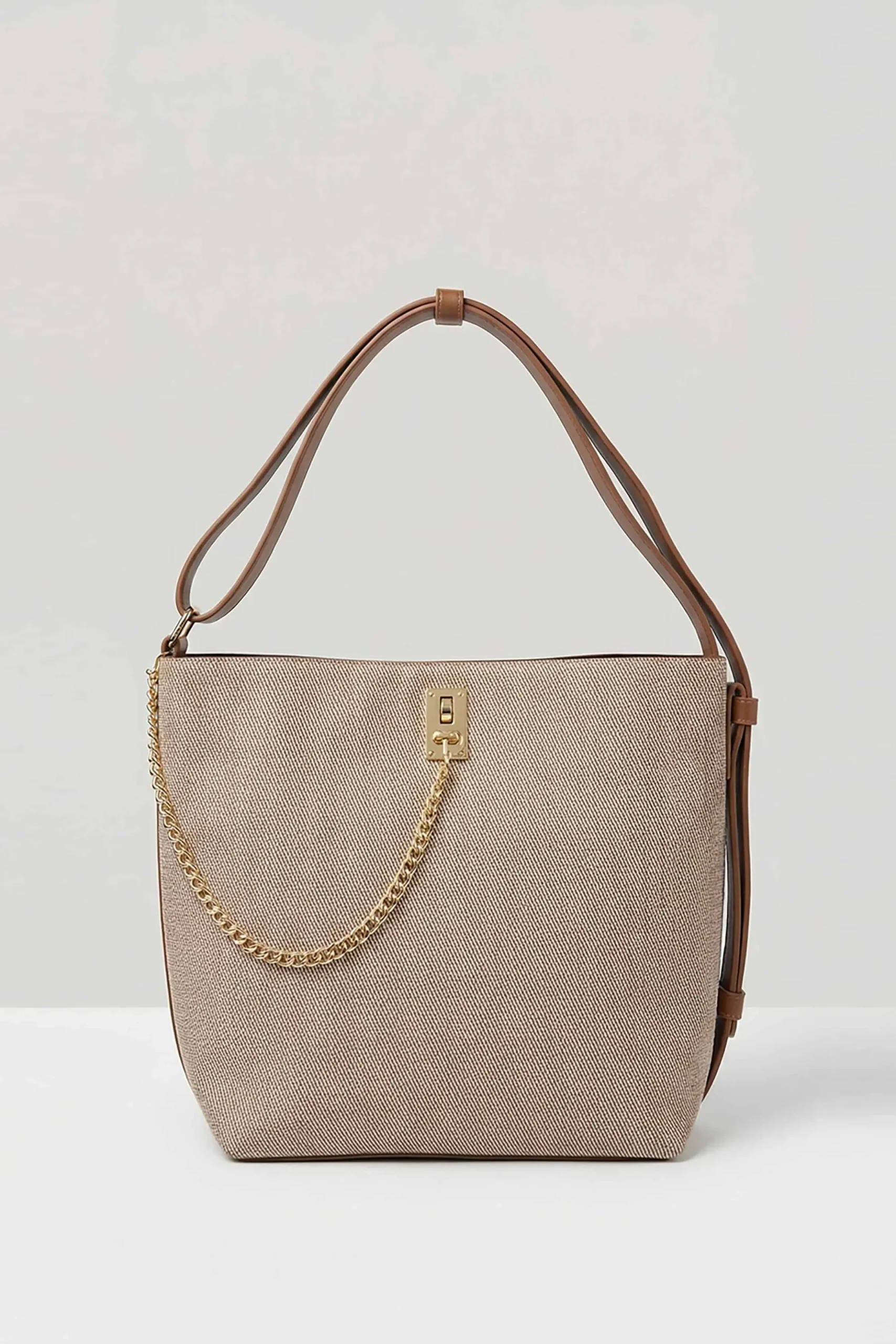 Coffee Shoulder Bag-445552117