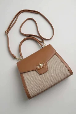 Coffee Shoulder Bag-445532117