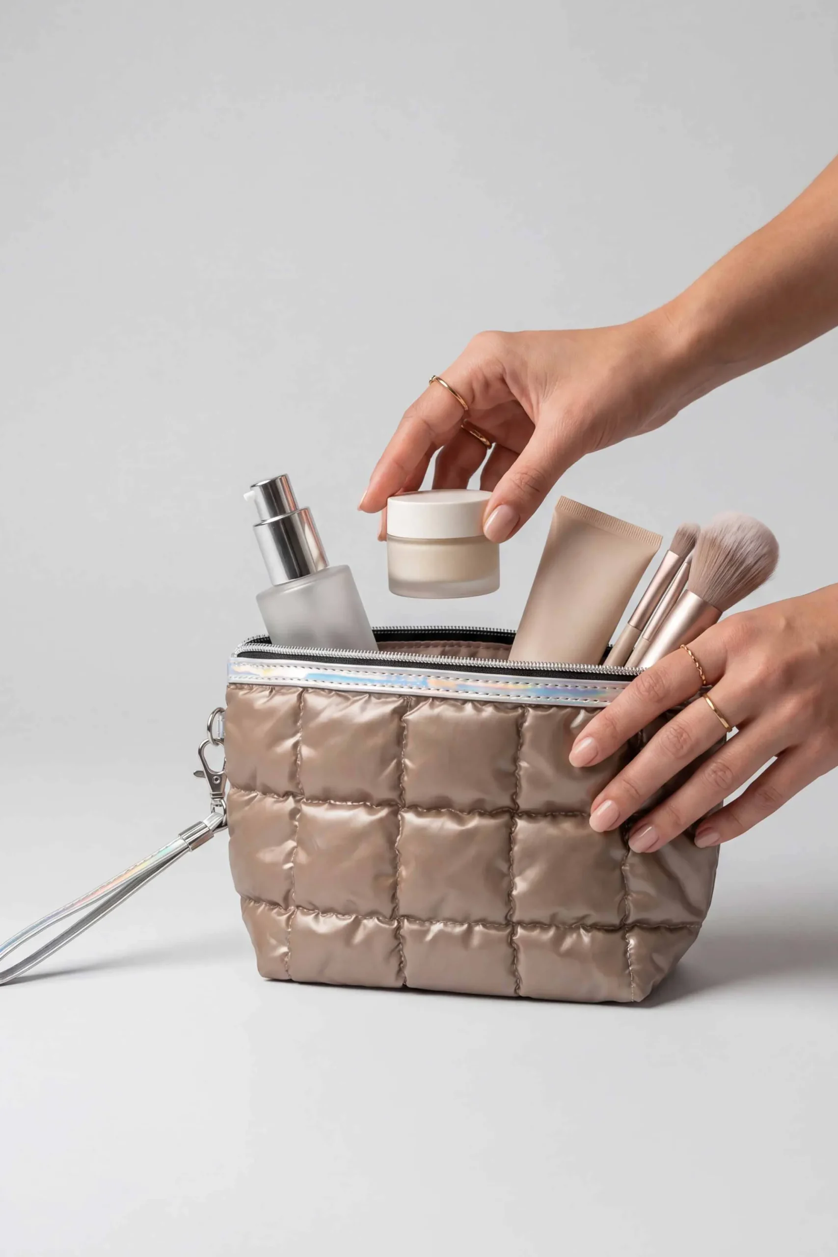 Coffee Vanity Bag-448412117