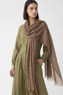 Coffee Women Scarf-443422117