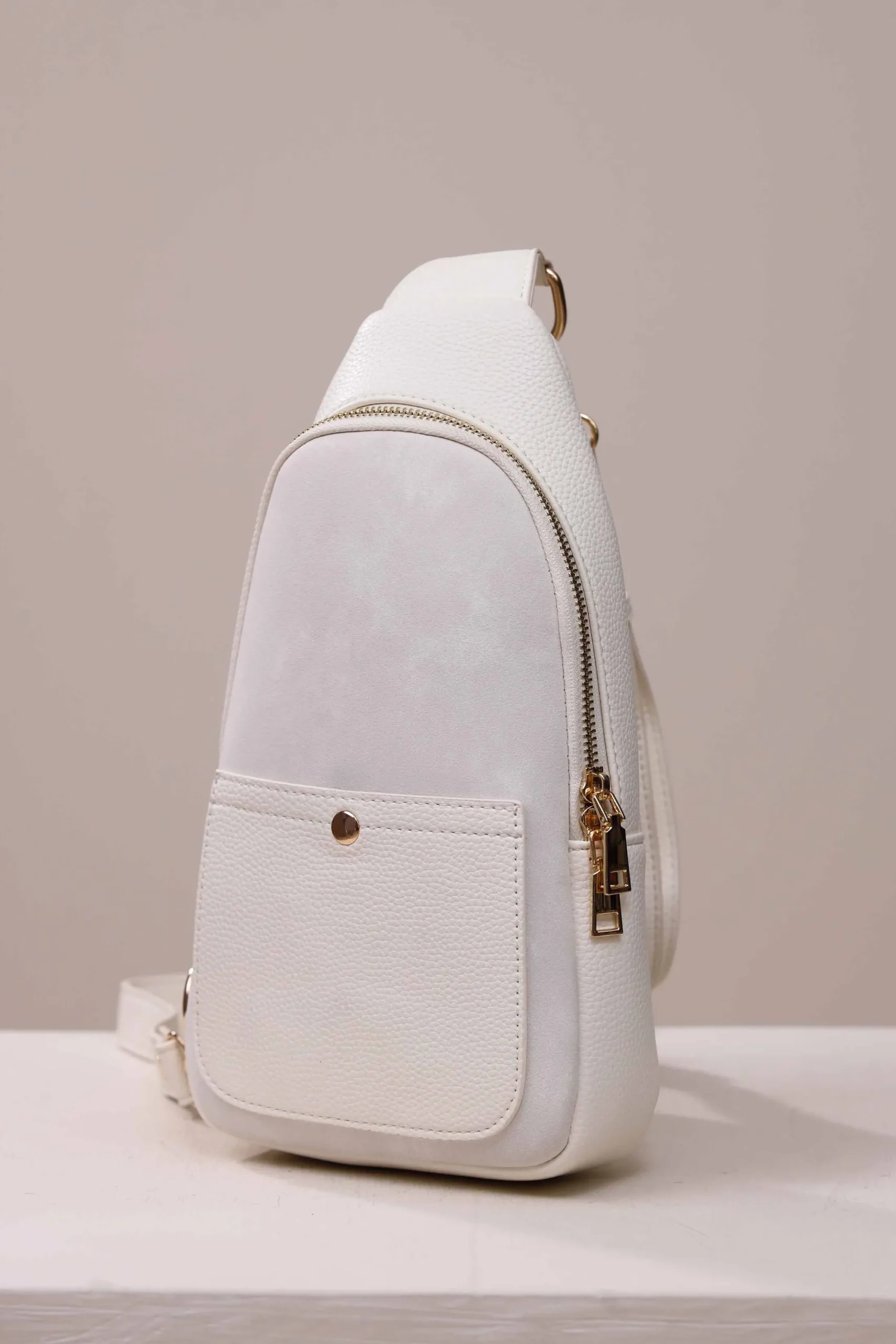 Cream Shoulder Bag-444732107
