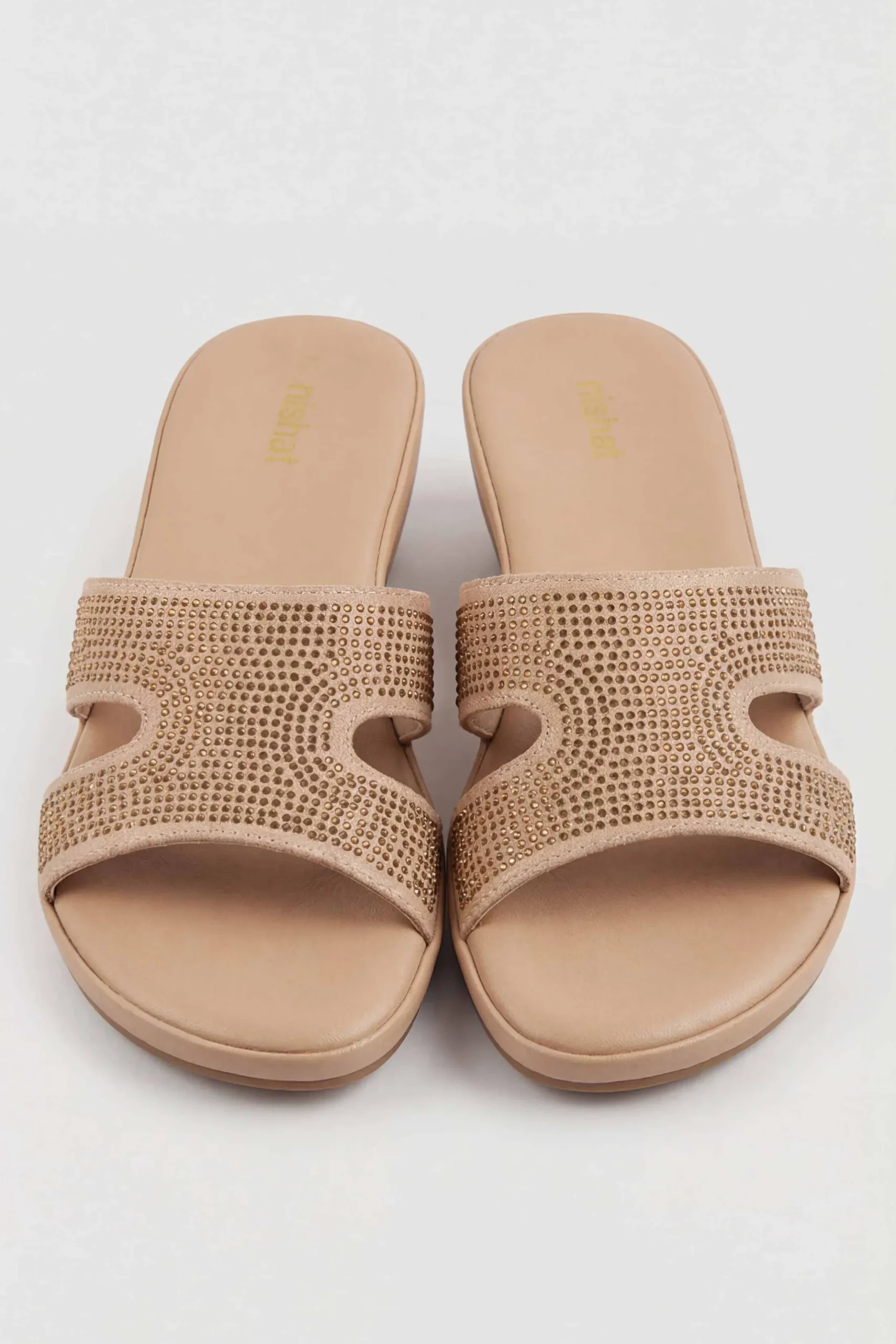 Dark Beige Wedges-445352918