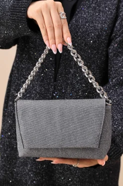 Dark Grey Clutch-445752121