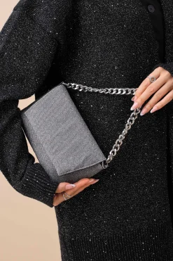 Dark Grey Clutch-445752121