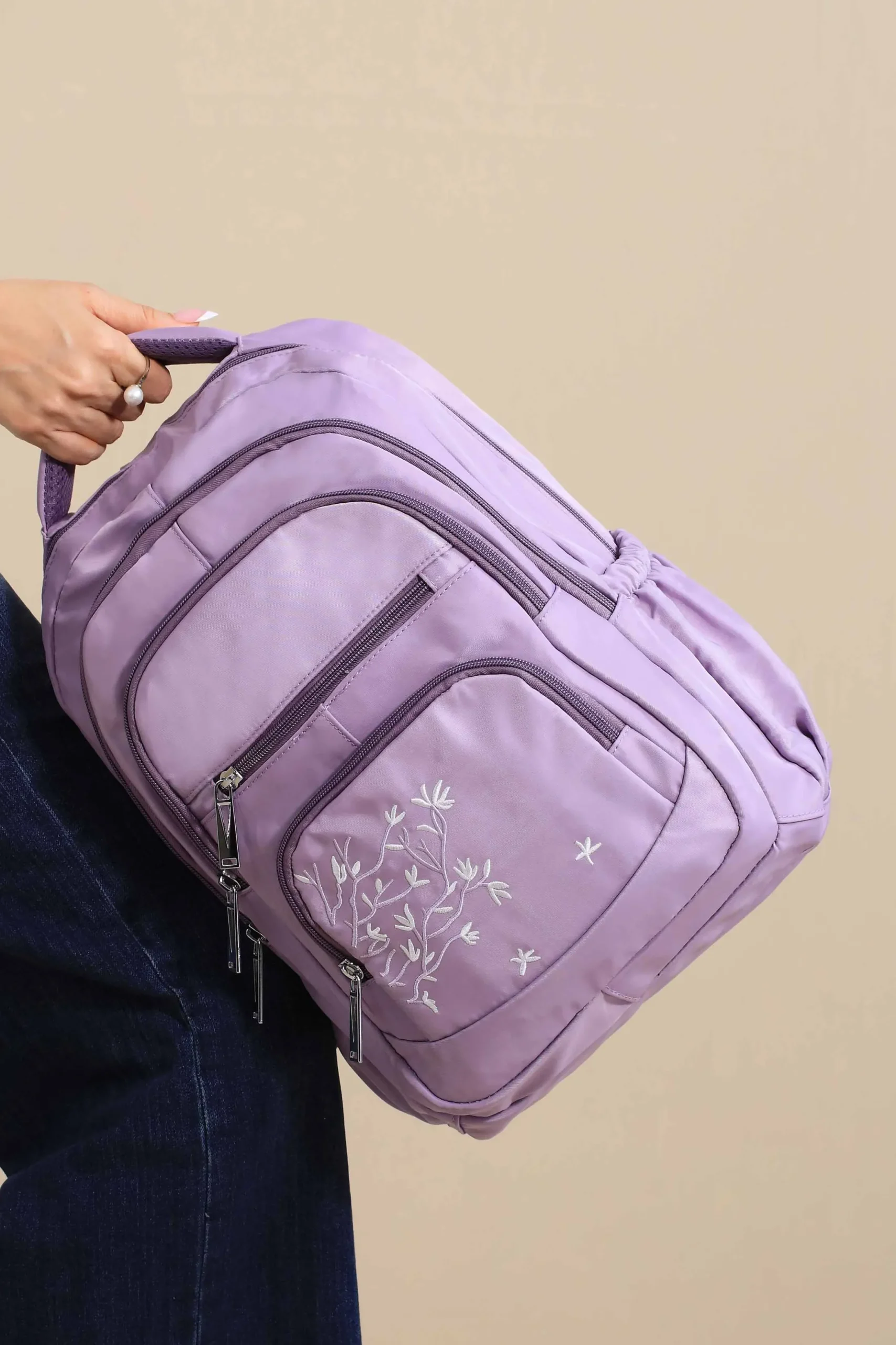 Dark Purple Back Pack-445142109