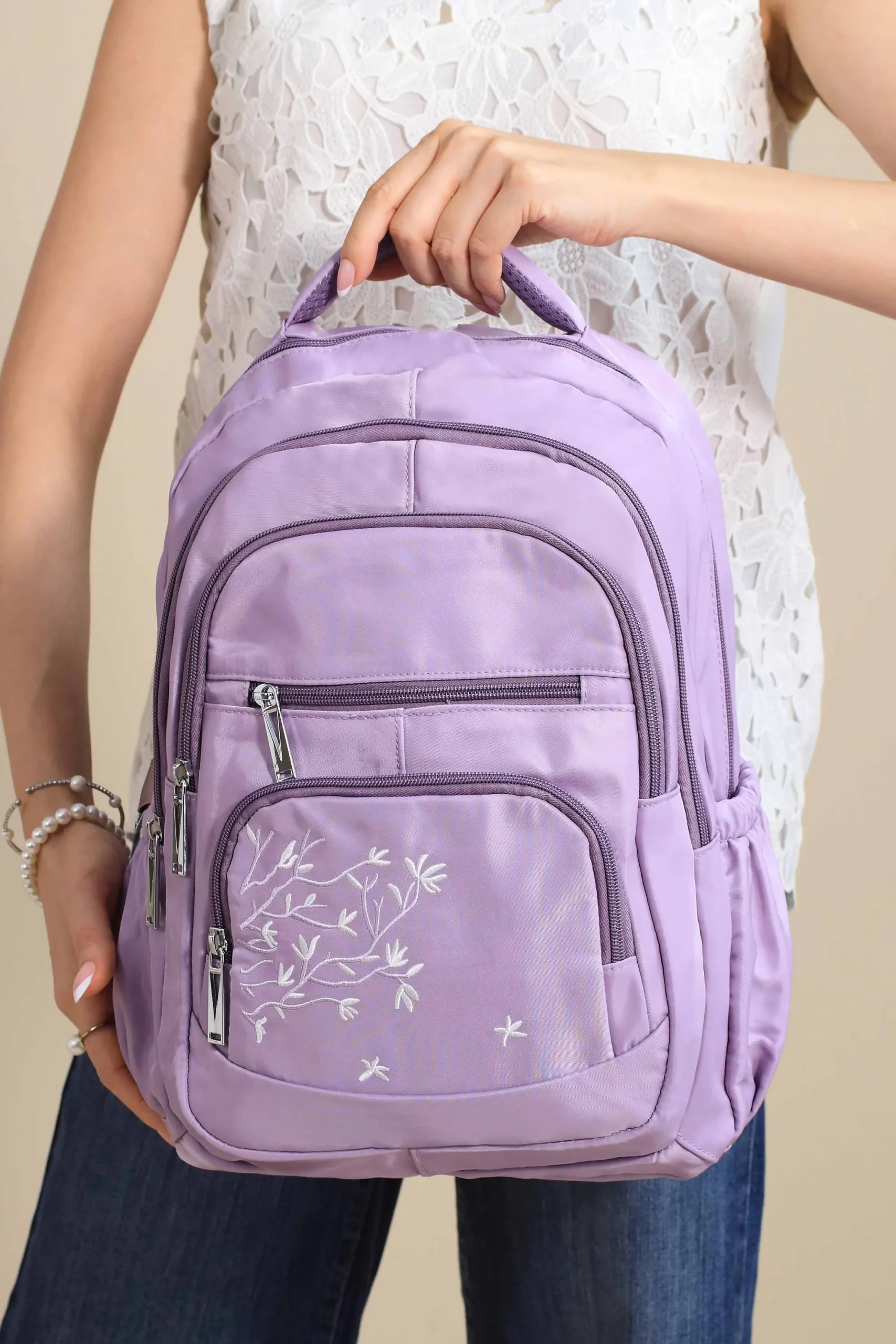 Dark Purple Back Pack-445142109