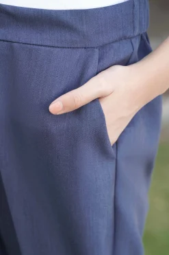 Dyed Pants-Blue